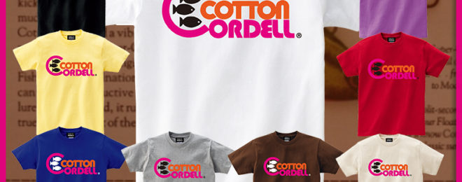 コットンコーデル Cotton Cordell Tシャツ発売のお知らせ！！